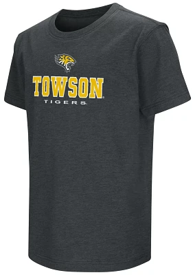 Colosseum Youth Towson Tigers Black T-Shirt