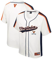 Colosseum Youth Virginia Cavaliers Cream Ruth Replica Baseball Jersey