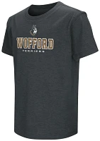 Colosseum Youth Wofford Terriers Black T-Shirt