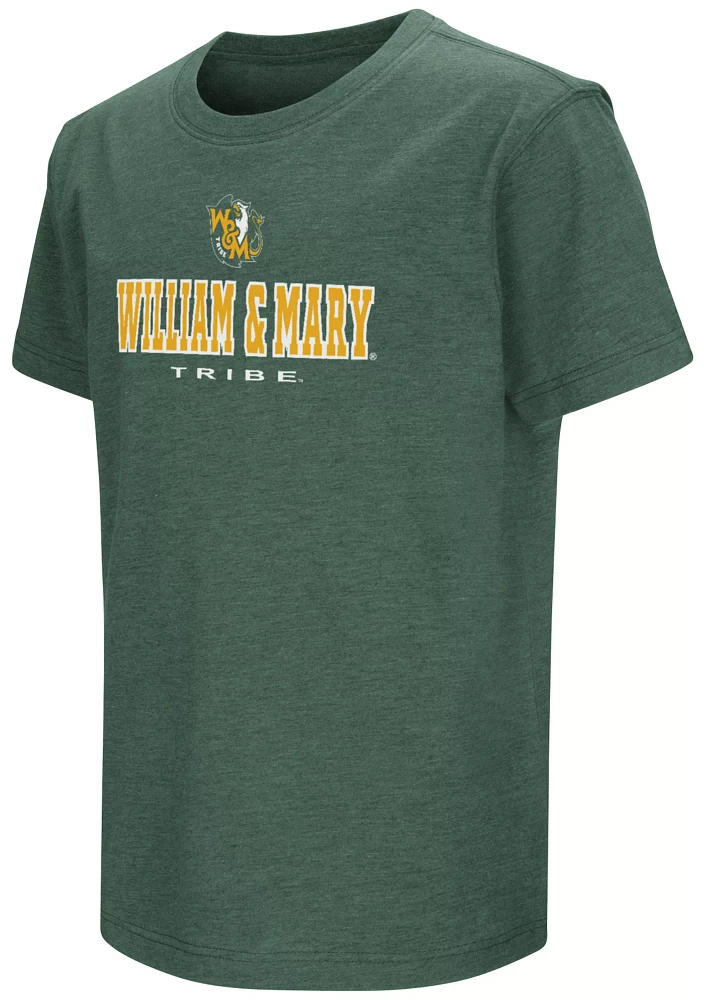 Colosseum Youth William & Mary Tribe Green T-Shirt