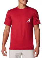 Columbia Men's Alabama Crimson Tide Tech Trail Performance Shirt