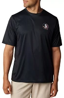 Columbia Men's Florida State Seminoles Black Terminal Tackle Shirt