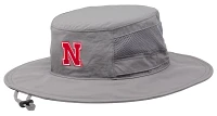 Columbia Men's Nebraska Cornhuskers Grey Bora Bora Booney Hat