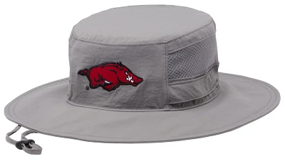 Columbia Men's Arkansas Razorbacks Grey Bora Bora Booney Hat