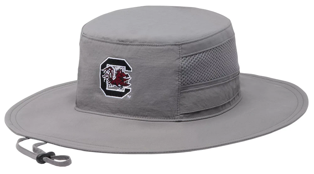 Columbia Men's South Carolina Gamecocks Grey Bora Bora Booney Hat