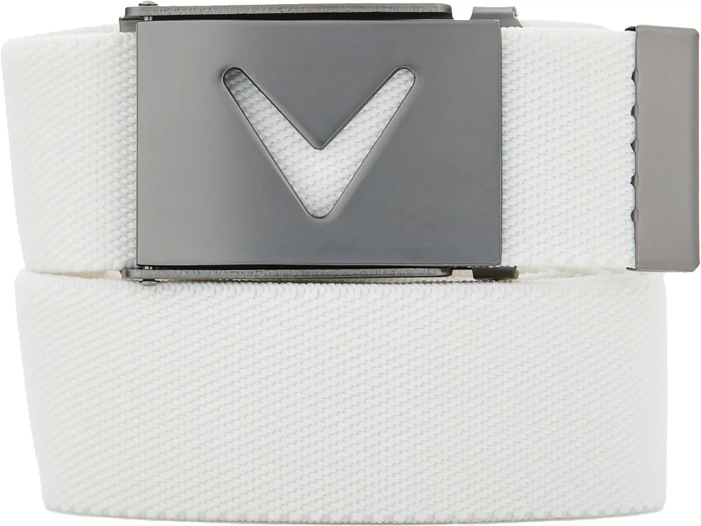 Callaway Men's V-Logo Web Golf Belt