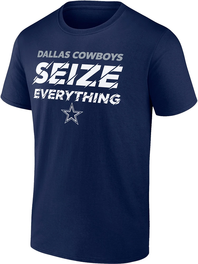 Dallas Cowboys Men's 'Seize Everything' Navy T-Shirt