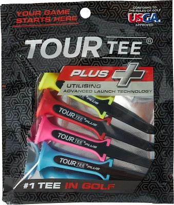 Tour Tee Plus Consistent Golf Tees - 5 Pack