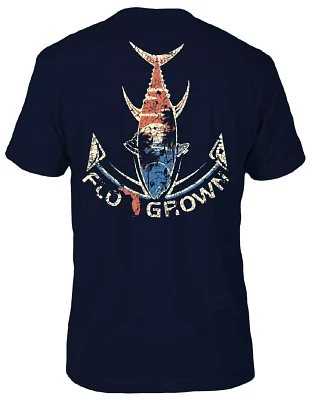 FloGrown Men's Anchor Tuna Short Sleeve T-Shirt