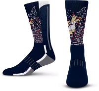 For Bare Feet Youth Atlanta Braves Mascot Socks