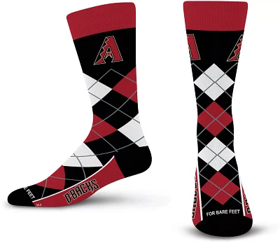 For Bare Feet Arizona Diamondbacks Argyle Socks