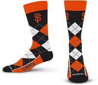 For Bare Feet San Francisco Giants Argyle Socks