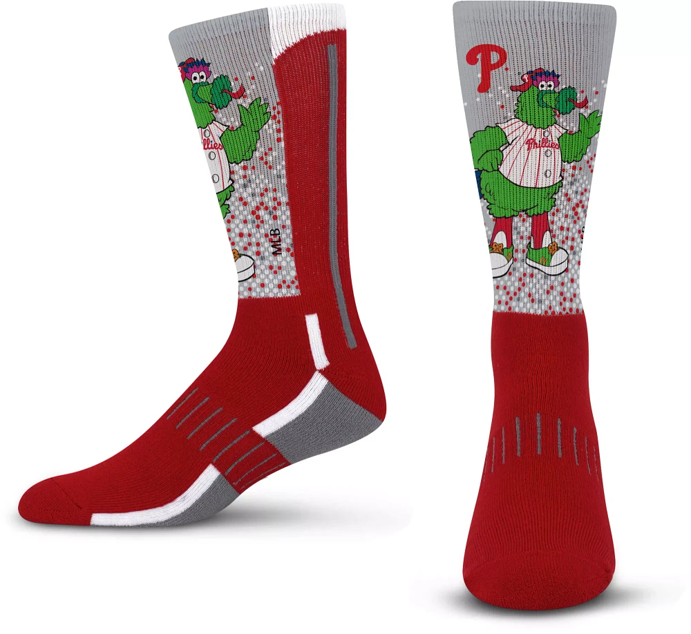 For Bare Feet Youth Philadelphia Phillies Mascot Socks