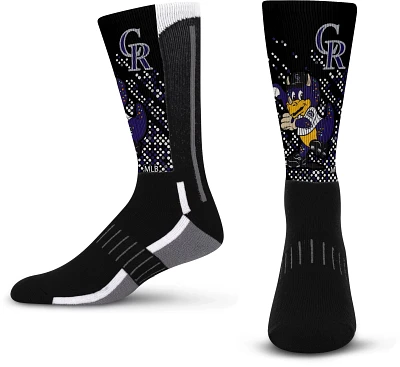 For Bare Feet Youth Colorado Rockies Mascot Socks