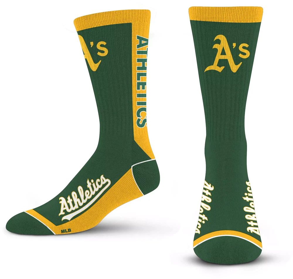 For Bare Feet Oakland Athletics MVP Socks