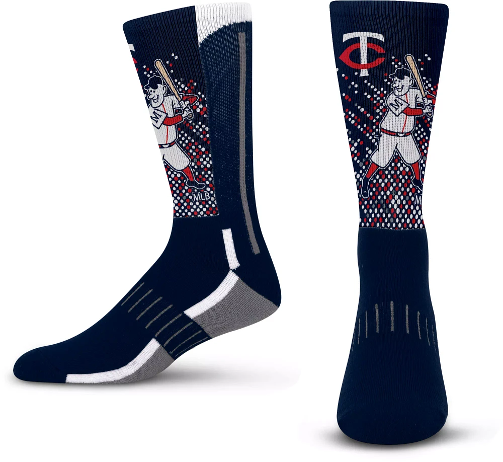 For Bare Feet Youth Minnesota Twins Mascot Socks