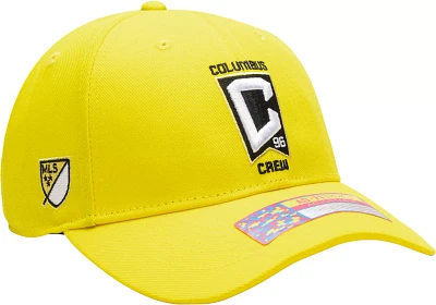 Fan Ink Adult Columbus Crew Standard Yellow Adjustable Hat