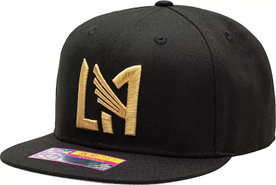 Fan Ink Adult Los Angeles FC Dawn Black Snapback Adjustable Hat