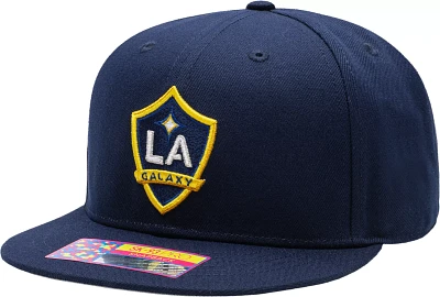 Fan Ink Adult Los Angeles Galaxy Dawn Navy Snapback Adjustable Hat