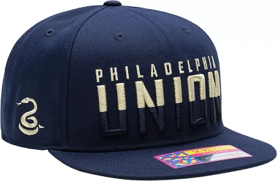Fan Ink Adult Philadelphia Union Loyalty Navy Snapback Adjustable Hat