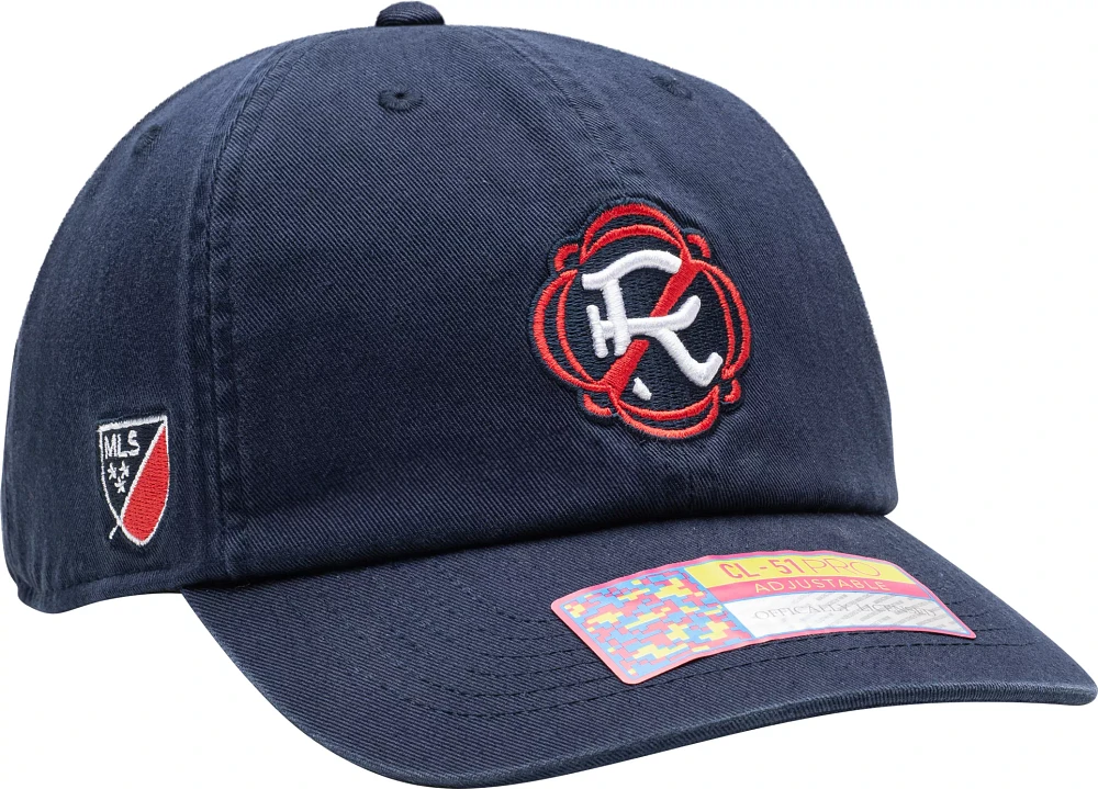 Fan Ink Adult New England Revolution 2023 Bambo Navy Adjustable Hat