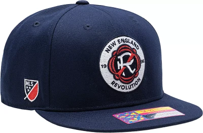 Fan Ink Adult New England Revolution Dawn Navy Snapback Adjustable Hat