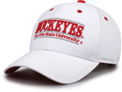 The Game Men's Ohio State Buckeyes White Nickname Adjustable Hat