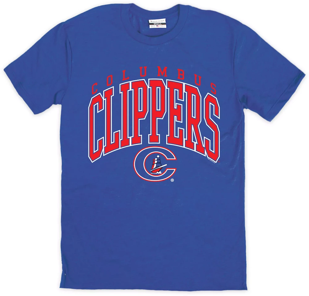 Where I'm From Columbus Clippers Royal Oversized T-Shirt