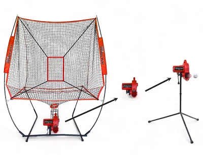 Heater Sports Double Play Machine and Training Net