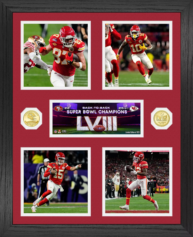 Highland Mint Super Bowl LVIII Champions Kansas City Chiefs Memorable Moments Bronze Coin Photo Mint