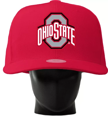 Noggin Boss Ohio State Buckeyes Scarlet Oversized Hat