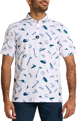 Bad Birdie Men's Yard Sale Golf Polo