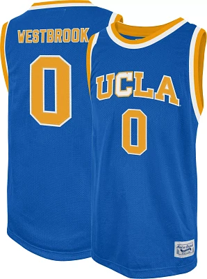 Retro Brand Men's UCLA Bruins Russell Westbrook #0 Blue Replica Basketball Jersey