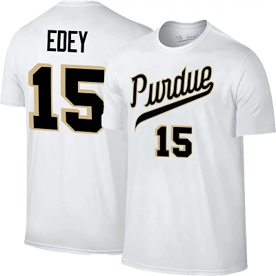 Retro Brand Men's Purdue Boilermakers Zach Edey #15 White T-Shirt