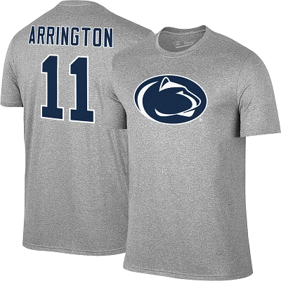 Retro Brand Men's Penn State Nittany Lions Lavar Arrington #11 Grey T-Shirt