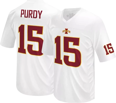 Retro Brand Men's Iowa State Cyclones Brock Purdy #15 White Replica Football Jersey