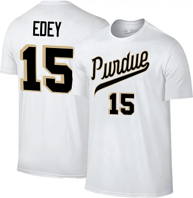 Retro Brand Youth Purdue Boilermakers Zach Edey #15 White T-Shirt