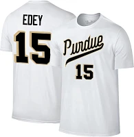 Retro Brand Youth Purdue Boilermakers Zach Edey #15 White T-Shirt