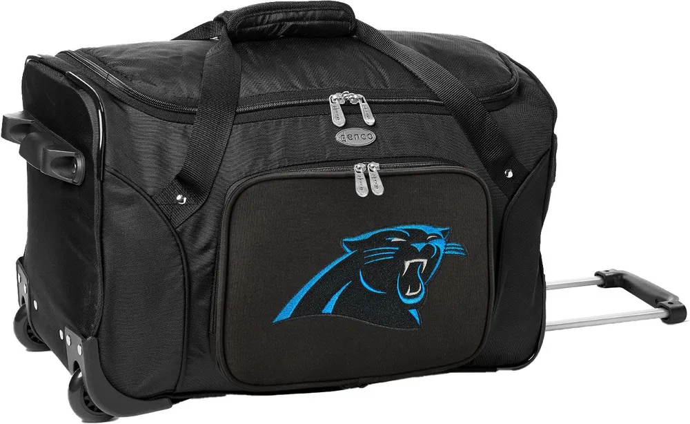 Mojo Carolina Panthers Wheeled Duffle