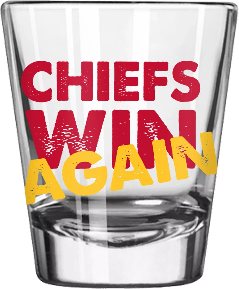 Logo Super Bowl LVIII Champions Kansas City Chiefs 2 oz. Shot Glass