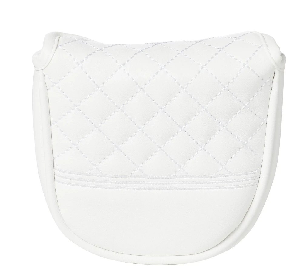 Maxfli White Quilt Mallet Putter Headcover