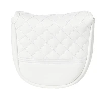 Maxfli White Quilt Mallet Putter Headcover