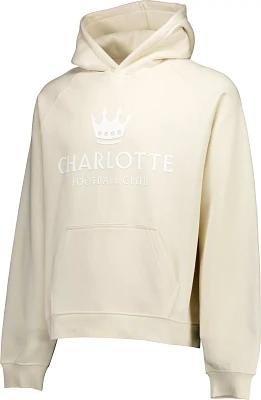 Sport Design Sweden Adult Charlotte FC 2023-2024 Tonal Logo Off White Pullover Hoodie