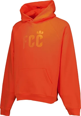 Sport Design Sweden Adult FC Cincinnati 2023-2024 Logo Orange Pullover Hoodie