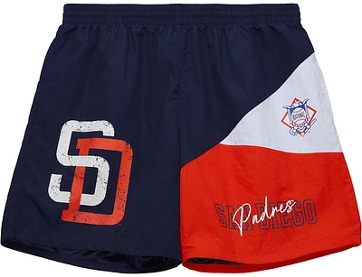 Mitchell & Ness Men's San Diego Padres Navy Vintage Shorts