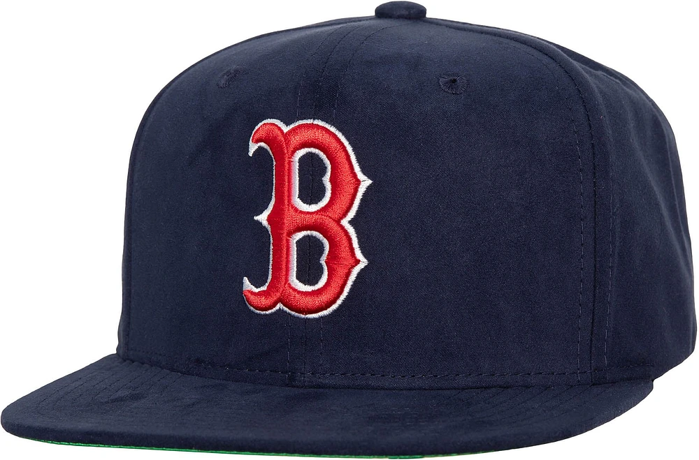 Mitchell & Ness Men's Boston Red Sox Navy Pro Snapback Hat