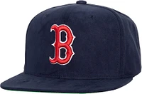 Mitchell & Ness Men's Boston Red Sox Navy Pro Snapback Hat