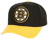 Mitchell & Ness Adult Boston Bruins Cord Black Snapback Hat