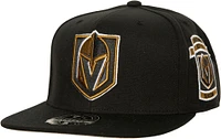 Mitchell & Ness Adult Vegas Golden Knights Patch Black Fitted Hat