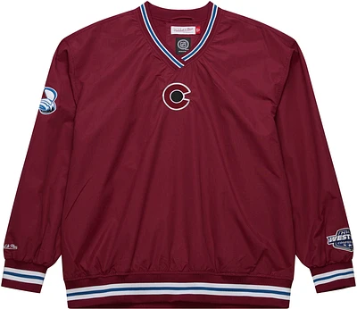 Mitchell & Ness Adult Colorado Avalanche Classic Logo Red Pullover Hoodie